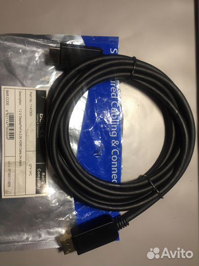 Кабель DisplayPort (m) - hdmi (m)