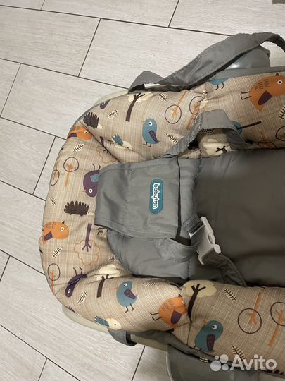 Детская качалка-переноска с вибрацией