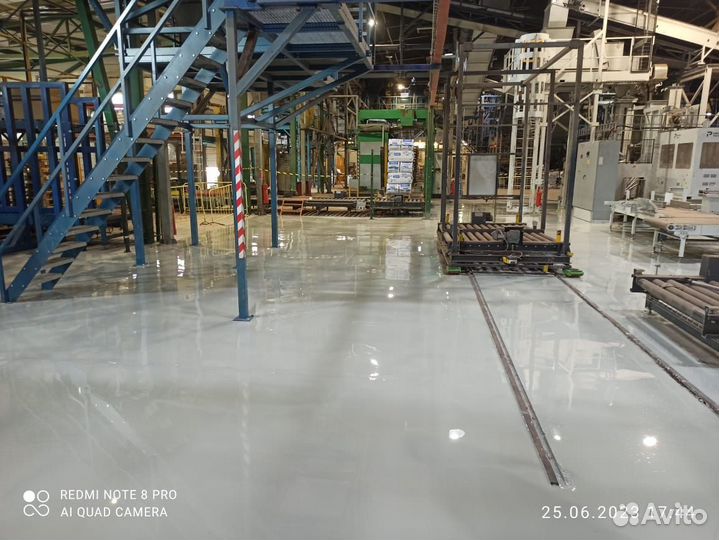 Наливные полимерные полы