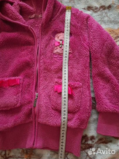 Теплая кофта для девочки