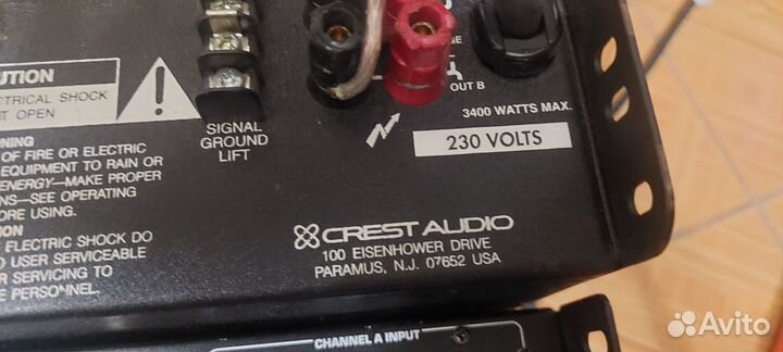 Усилитель мощности crest audio 4801 pro, CPX 2600