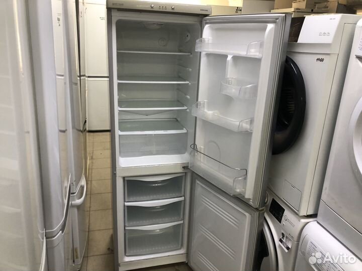 Узкий холодильник Samsung. 180 см. С гарантией