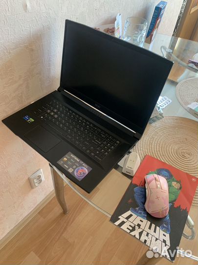 Ноутбук MSI Katana 17 B12VFK-271XRU черный