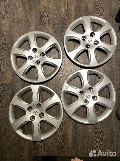 Колпаки на hyundai solaris r15