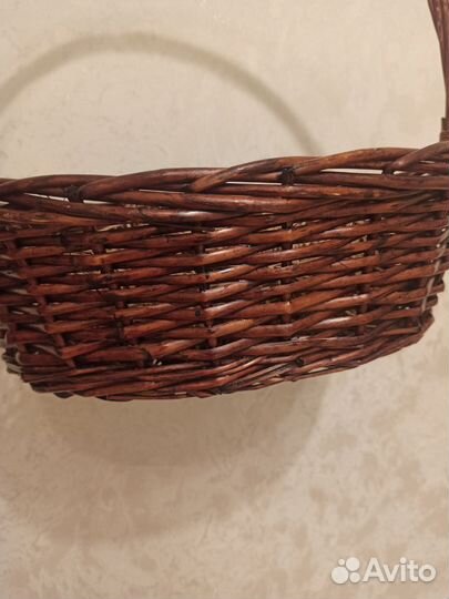 Корзина плетеная с наполнителем