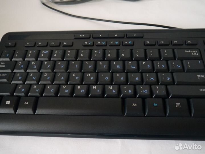 Клавиатура и мышь Microsoft Wired 600 (нов.)