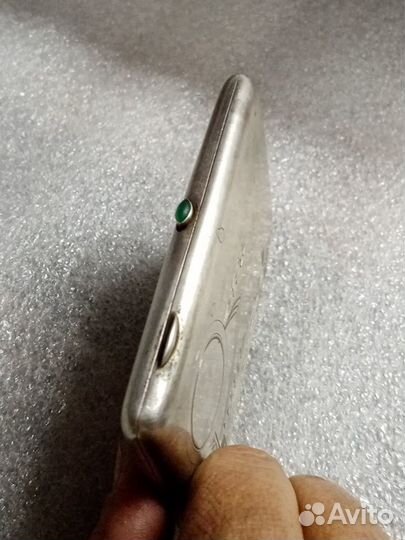 Портсигар. Серебро 84