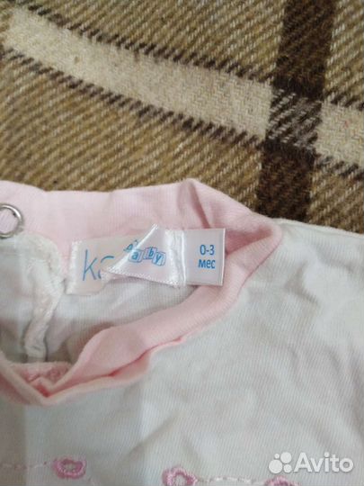 Боди для девочки новое