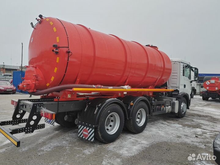 Мв-17 howo T5G (6х4, шасси 4000) (вакуумная машина