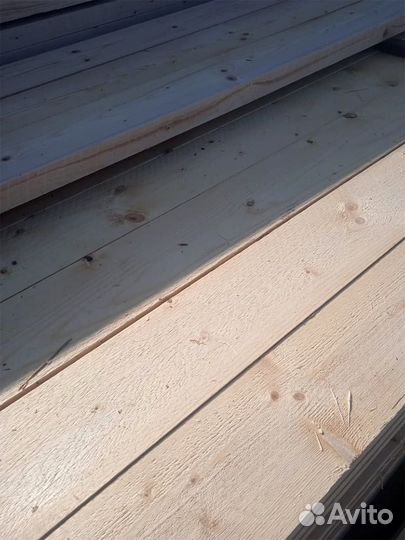 Доска обрезная, дисковый распил, 50х150х6000 мм