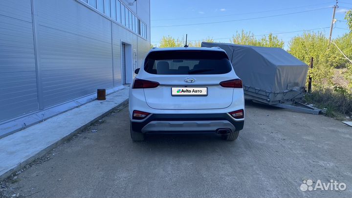 Hyundai Santa Fe 2.4 AT, 2019, 160 000 км