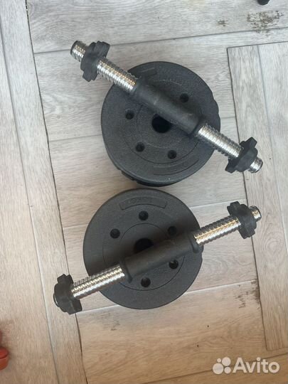 Гантели разборные