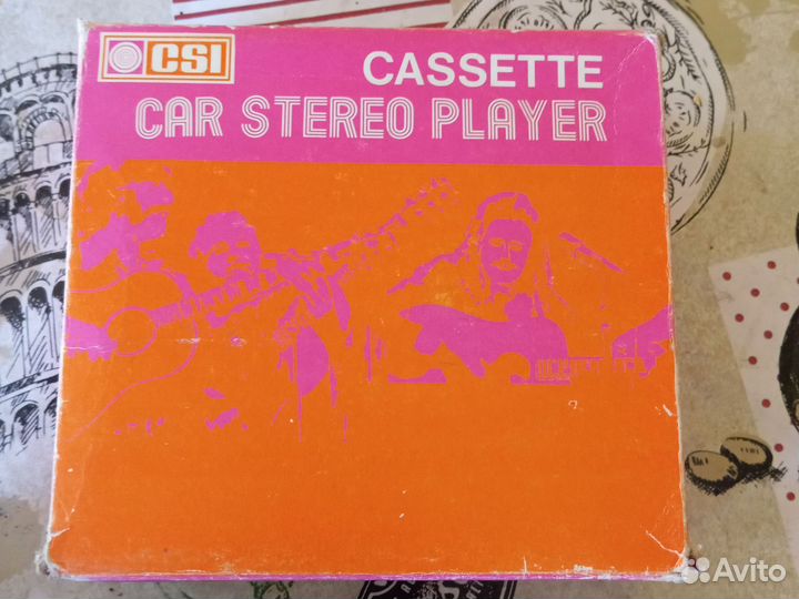 Ретро автомагнитола CSI