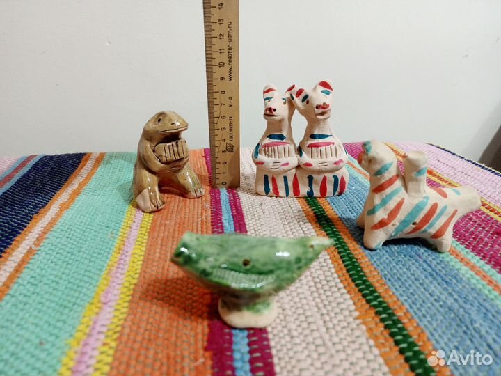 Сапожковская глиняная игрушка