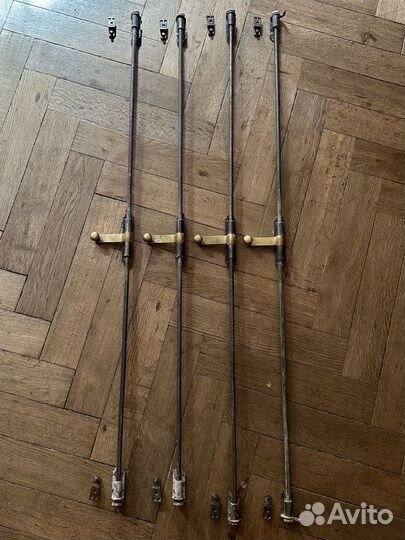 Старинные фурнитура кремоны шпингалеты