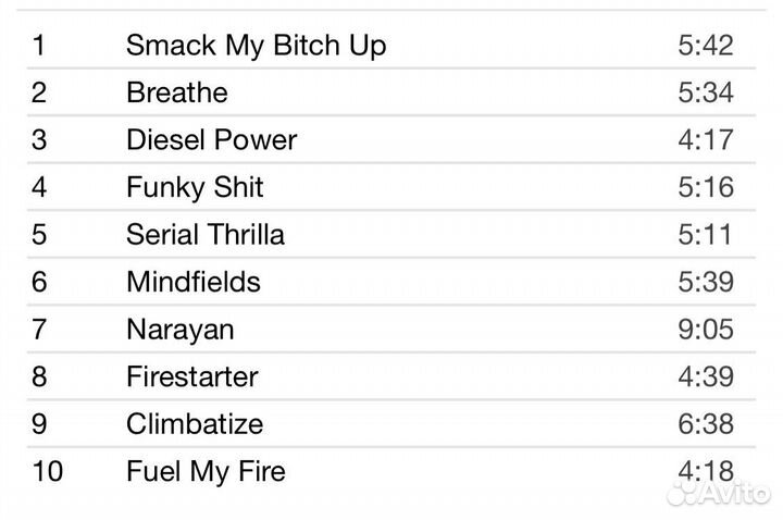 Prodigy - The Fat Of The Land CD Rus