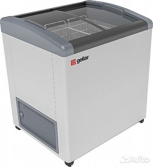 Морозильные лари с гнутым стеклом