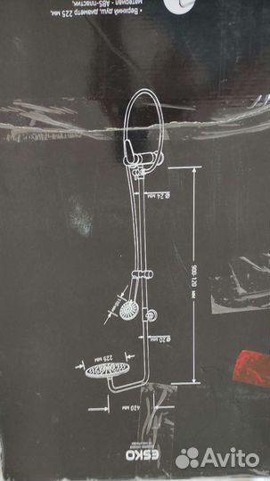Душевая система esko со смесителем ST1200