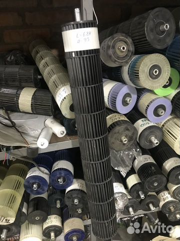 Турбина (крыльчатка) внутреннего блока L-684, ф 95