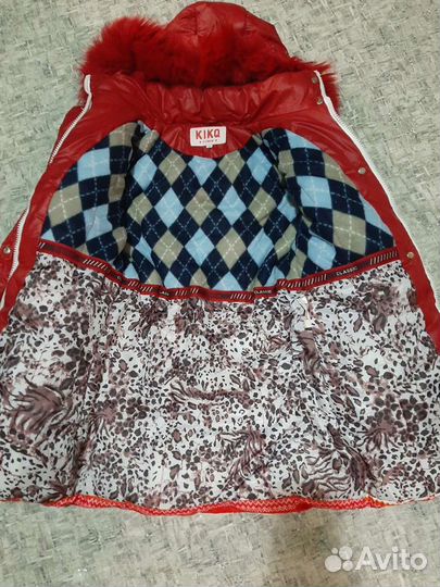 Пуховик для девочки