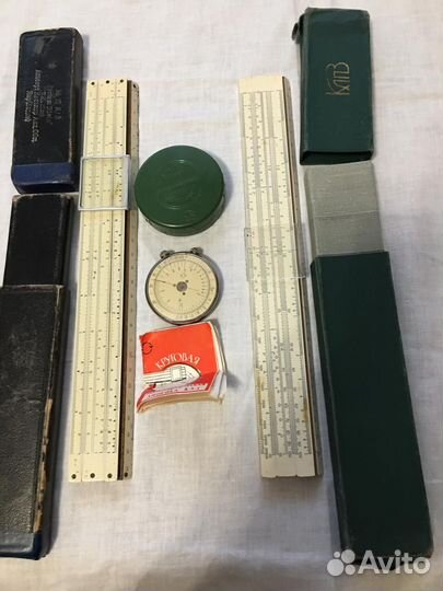 Логарифмическая линейка СССР