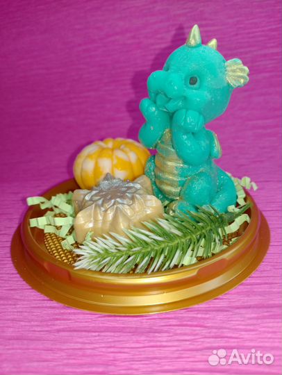 Сувенир из мыла на новый год