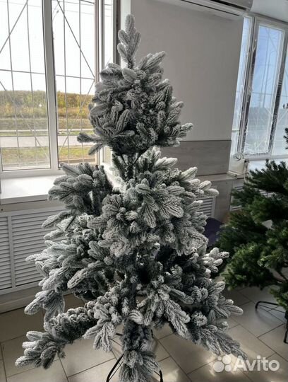 Елка в снегу