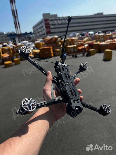 Кoптеp фпв piranha 7 и 10 ''