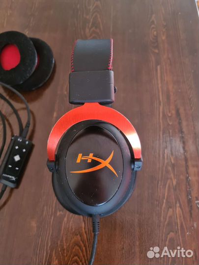 Наушники HyperX Cloud 2 с аудио картой