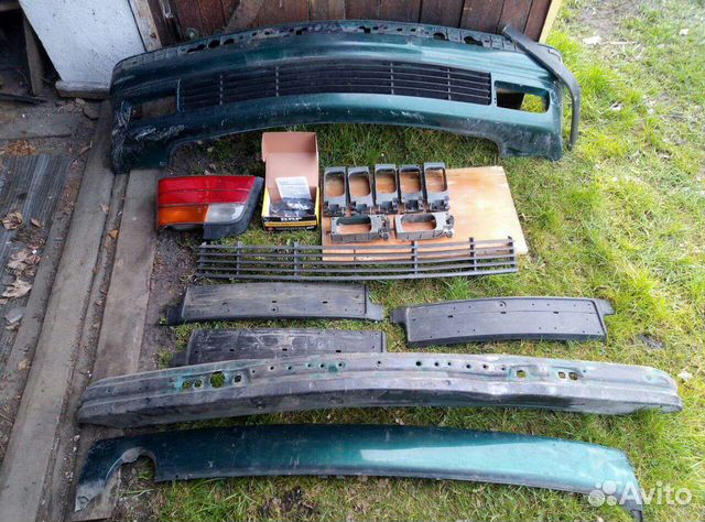 Юбка заднего бампера бмв е36 б/у