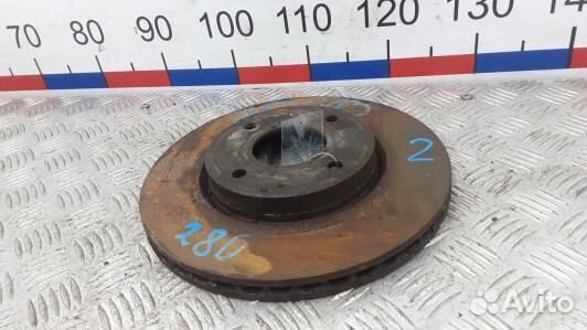 Диск тормозной передний nissan tiida C11X (CDN32N6