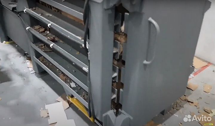 Горизонтальный пресс для макулатуры, пэт