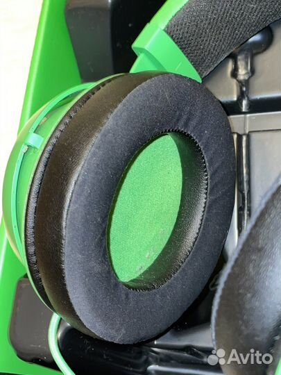 Проводная гарнитура Razer Kraken зеленый