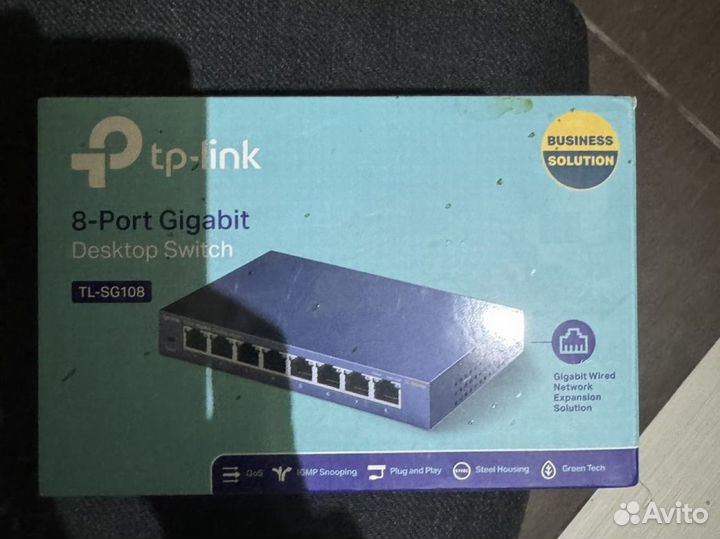 Коммутатор TP-link TL-SG108