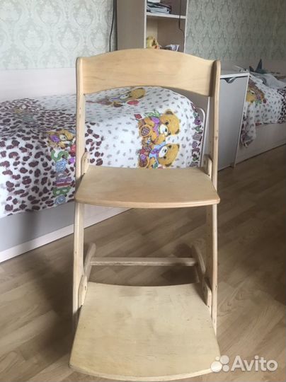 Растущий детский стул для школьников