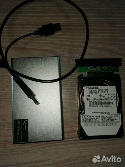 Внешний жесткий диск toshiba