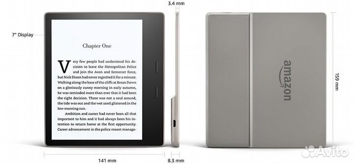 Amazon Kindle Oasis 2 CW24WI, 7 дюймов, бу