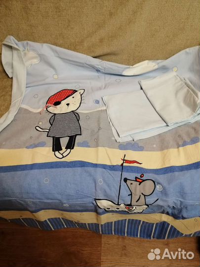 Детское постельное белье в детскую кроватку