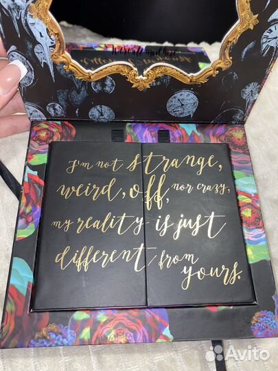 Палетка теней urban decay Alice