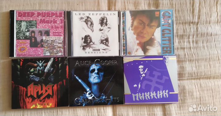 CD:Deep Purple. Mark I, Пикник, Ария, Led Zeppelin