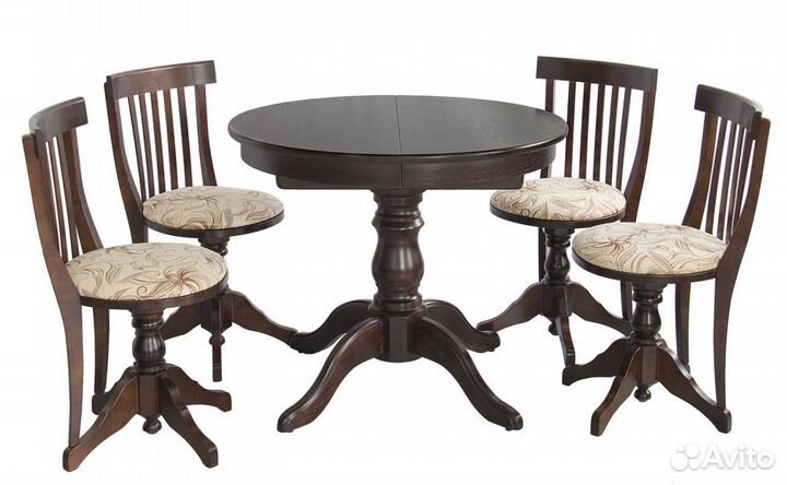 Стол раздвижной массив сосны берёзы