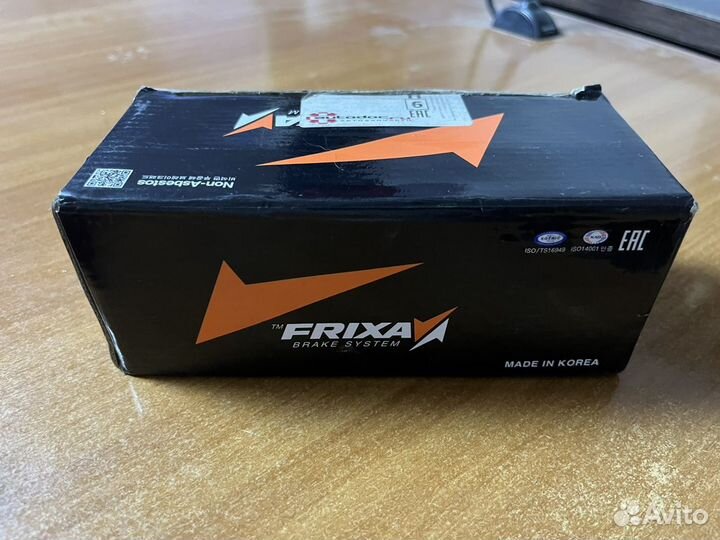 Тормозные колодки FPK26 hankook frixa