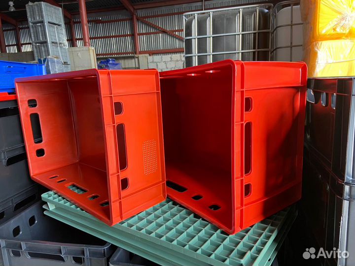 Новые Ящики для мяса морозостойкие Е2 600х400х200м