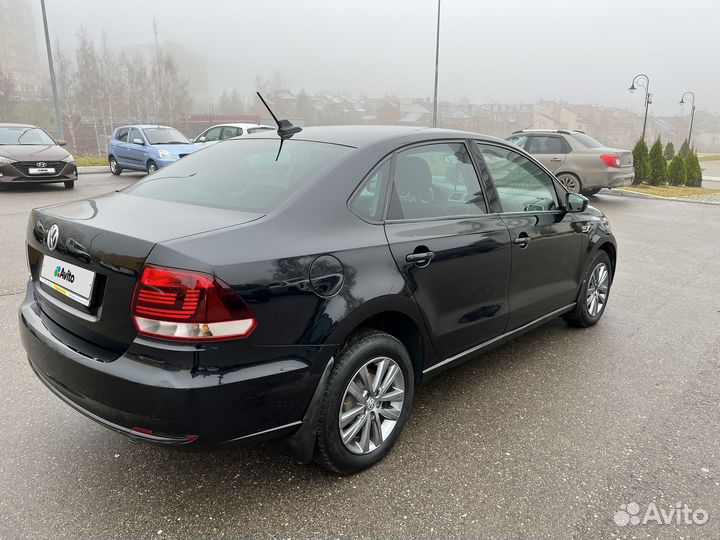 Volkswagen Polo 1.6 AT, 2018, 105 000 км