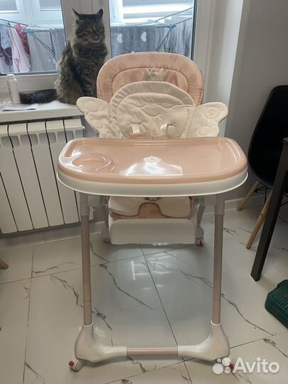 Стульчик для кормления happy baby