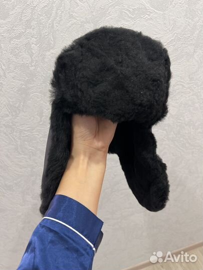 Шапка ушанка мужская