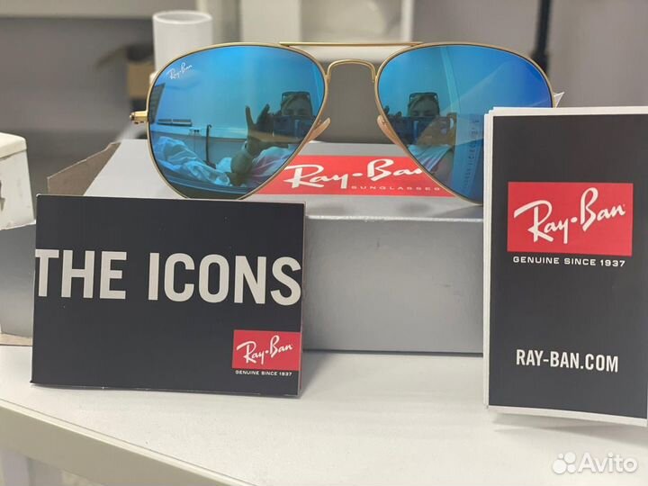 Очки ray ban унисекс солнцезащитные