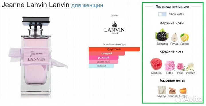 Парфюмерия Trussardi, Lanvin, Rochas - Лэтуаль