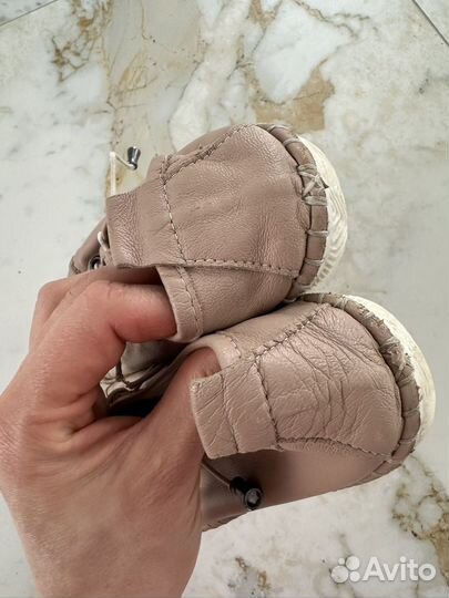 Кеды кожаные для девочки