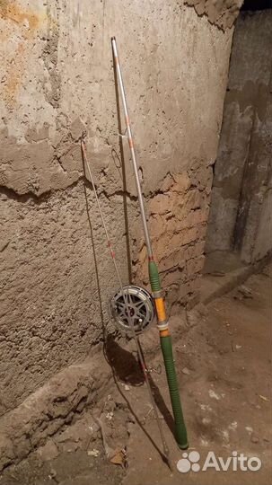 Спиннинг алюминиевый СССР